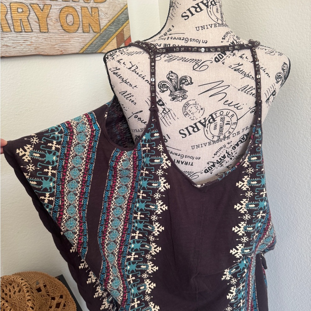 Free People knit tank, sequence straps XS sooo CUTE.❤️